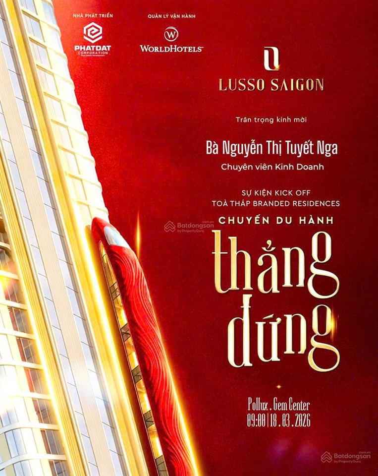 Căn hộ lusso saigon tuyến metro trạm dừng trước cửa nhà, 5 tầng thương mại sầm uất ms.nga hana f1