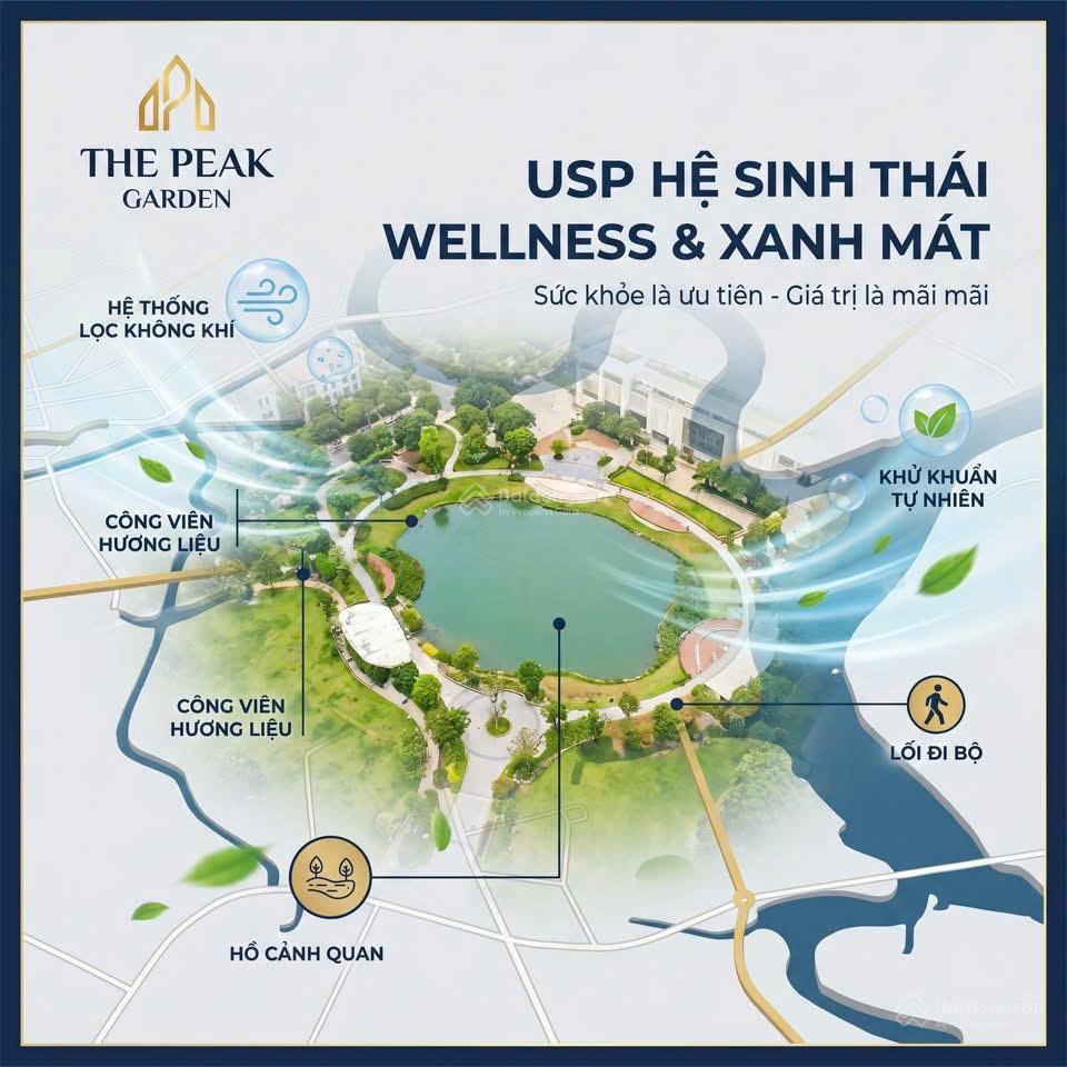 The peak garden anh chị mua trực tiếp cđt nhẹ vốn ngân hàng chiết khấu ngay 3%, hỗ trợ lãi suất 0%