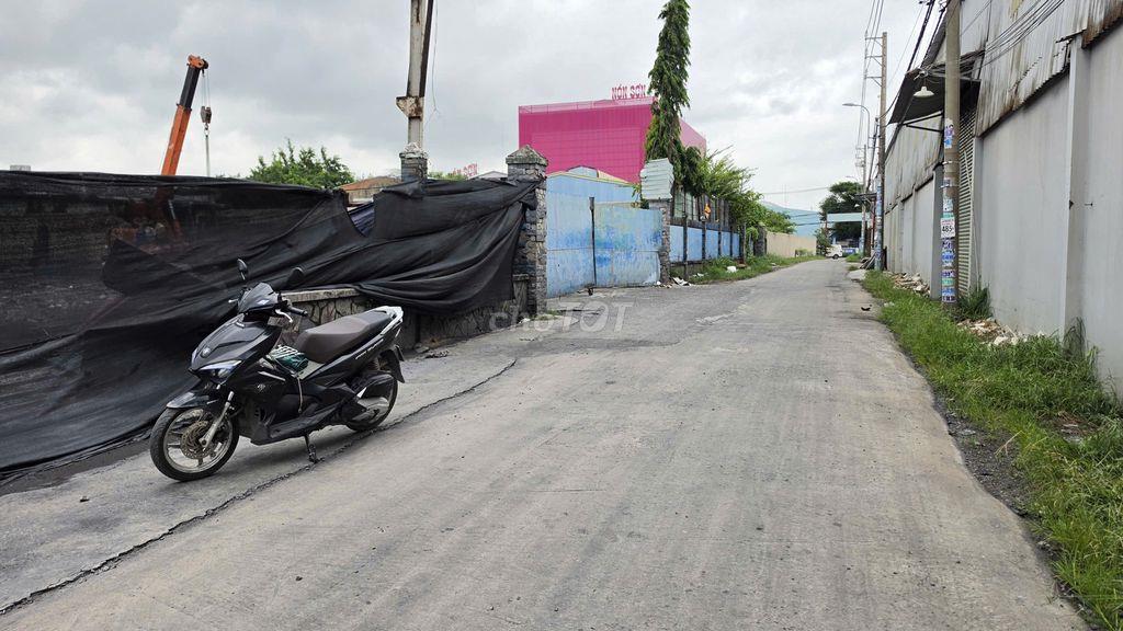 Đất thổ cư 5x23, đường thông 8m, gần Cty Nón Sơn, chợ đầu mối Hóc Môn