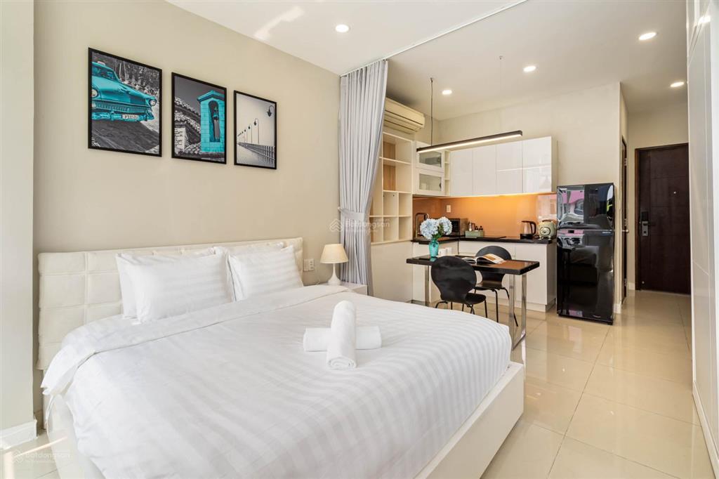 Cho thuê studio ban công 30m2 ngay tôn thất tùngđối diện bệnh viện qt sài gòn