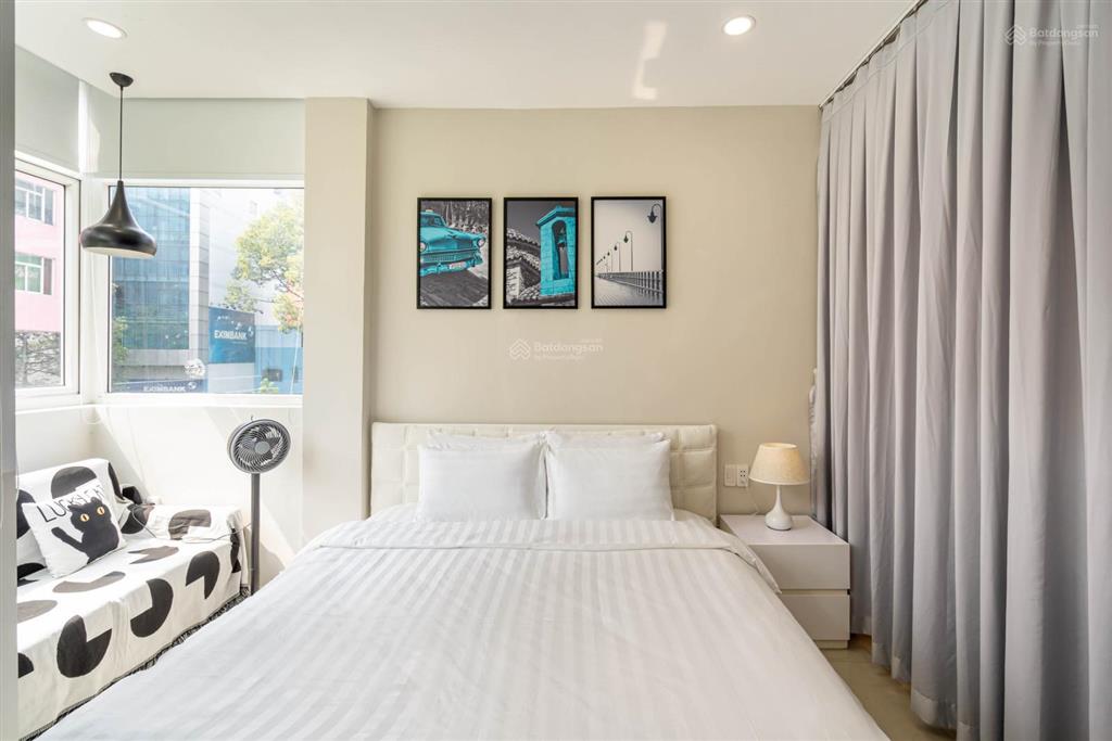 Cho thuê studio ban công 30m2 ngay tôn thất tùngđối diện bệnh viện qt sài gòn
