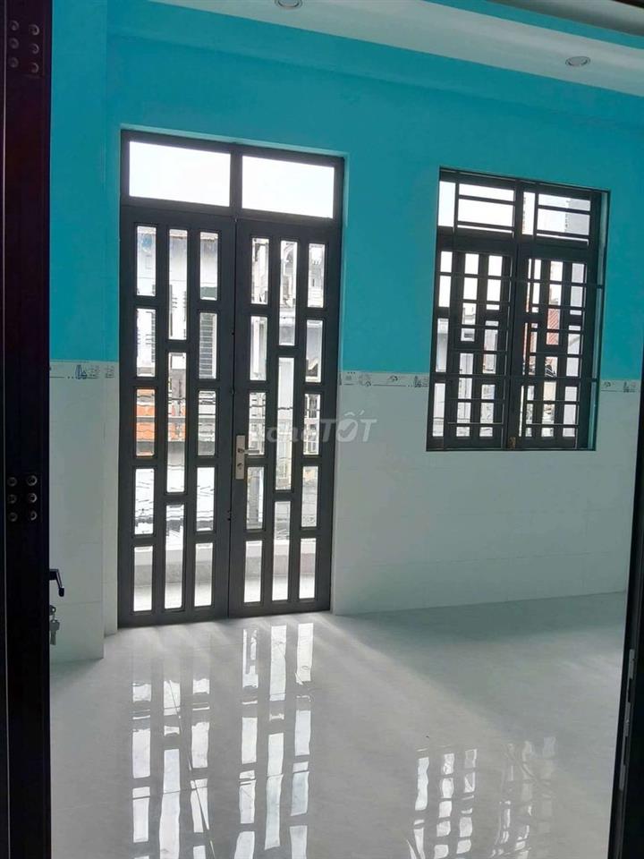 ✅ NHÀ MỚI ĐẸP 1 TRỆT 1 LẦU – 2PN 2WC – HẺM XE TẢI THÔNG TỨ HƯỚNG 