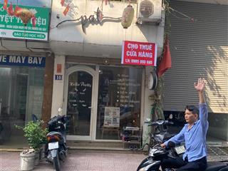 Cho thuê cửa hàng số 10/154 ngọc lâm 25m2, mặt bằng nằm tại khu vực kinh doanh sầm uất