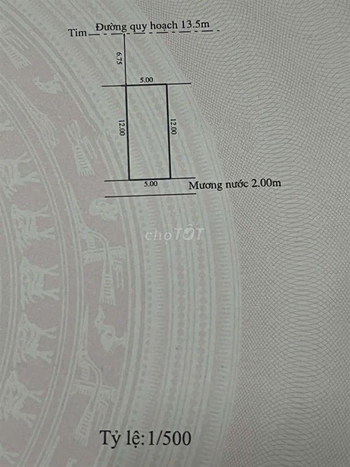 Bán 2 Lô đất bao gồm 1 lô 60 m2  và 1 Lô đất  210m2 Đường Tạ Hiện 19m5