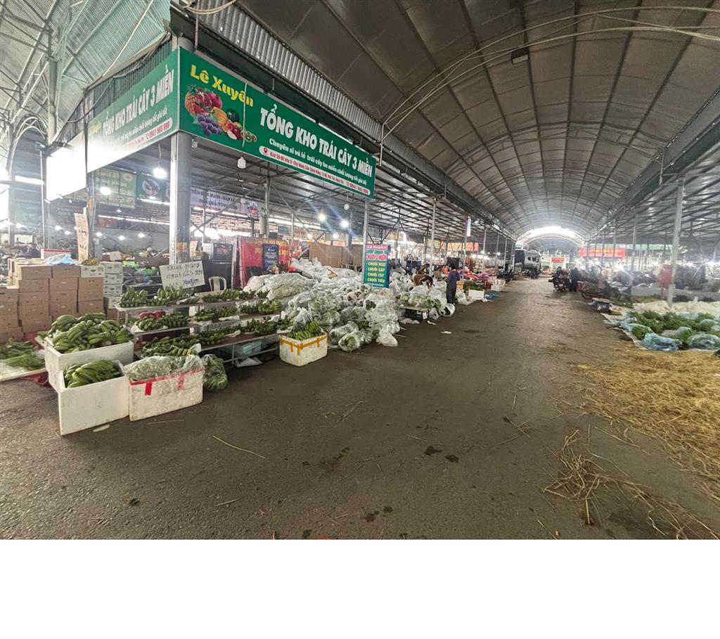 Chính chủ bán kiot mặt chợ nông sản sông hồng 30m² 2 tầng