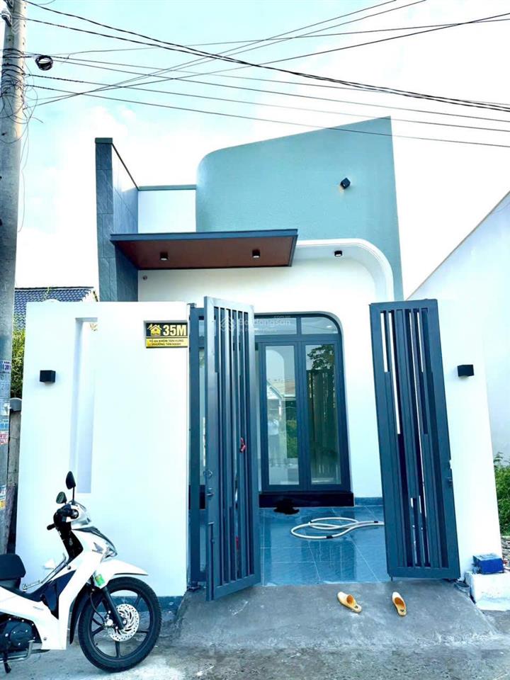 Cần bán gấp nhà mới long hồ khu nhà ở trường giang  dt 91,2m² full thổ odt