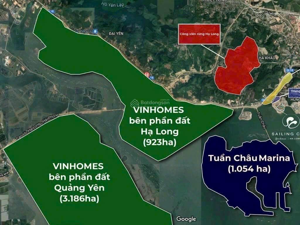 Bán lô biệt thự biển đỉnh đồi tuần châu, giá tốt thời điểm hiện tại