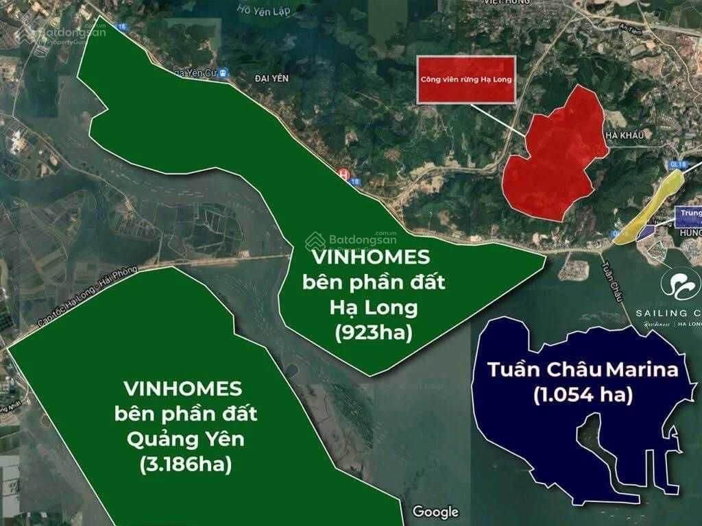 Bán ô đất hàng hiếm 412m2 view biển không bị che chắn, đất biệt thự ở lâu dài cạnh vin hạ long xanh