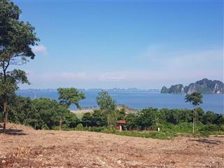 Bán ô đất hàng hiếm 412m2 view biển không bị che chắn, đất biệt thự ở lâu dài cạnh vin hạ long xanh