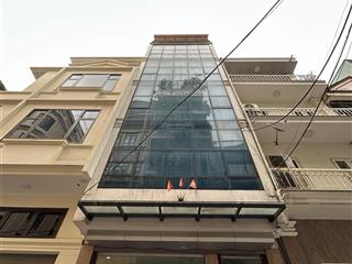 Tòa văn phòng đẹp nhất phố trung kính trong tầm giá  42 tỷ, 69m2 7 tầng mặt tiền đẹp