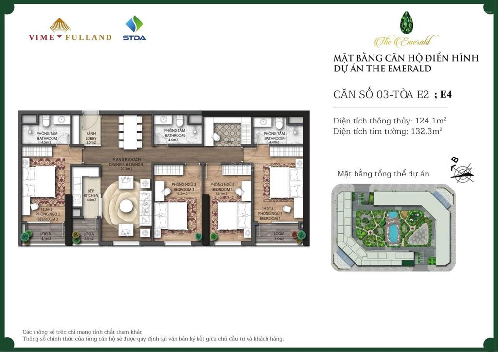 Em huê căn giá tốt tại the emerald tháng 8, giá chỉ từ 6.2 tỷ  2pn 8.4 tỷ  3pn 13.5 tỷ  4pn.