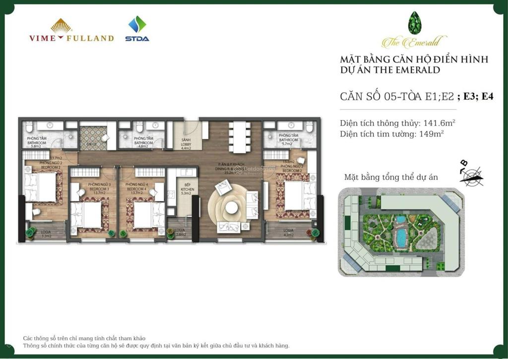 Em huê căn giá tốt tại the emerald tháng 8, giá chỉ từ 6.2 tỷ  2pn 8.4 tỷ  3pn 13.5 tỷ  4pn.