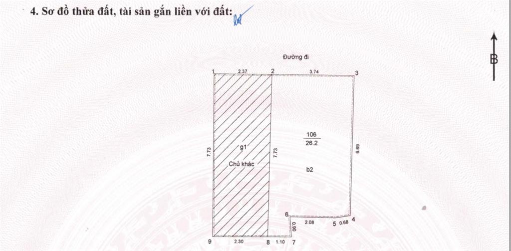 Ko quy hoạch chính chủ bán nhà 2 tầng , 2 mặt thoáng (ko môi giới), ngõ 204 phố hồng, chỉ 4,96 tỷ!