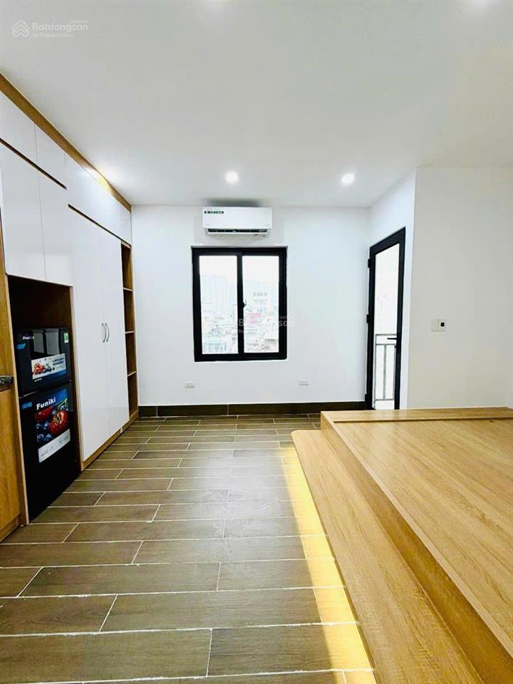 Toà ccmn ô đồng lầm, ngõ thông, 96m2*8t*20pkk, gần hồ, sổ đẹp, 2 thoáng, thang máy, dt ~120tr, pccc