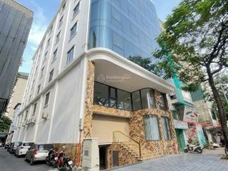 Tòa vp hạng a mặt phố nguyễn hoàng, lô góc, mt 10m, kd đỉnh vỉa hè rộng, sổ đẹp, 280m2*9t