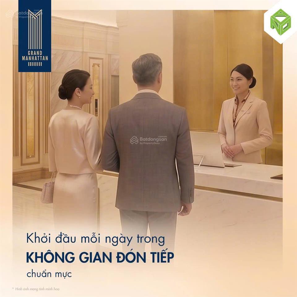 [siêu phẩm q1] the grand manhattan  nhận nhà 2026  giỏ ngoại giao giá tốt  chỗ đậu xe định danh
