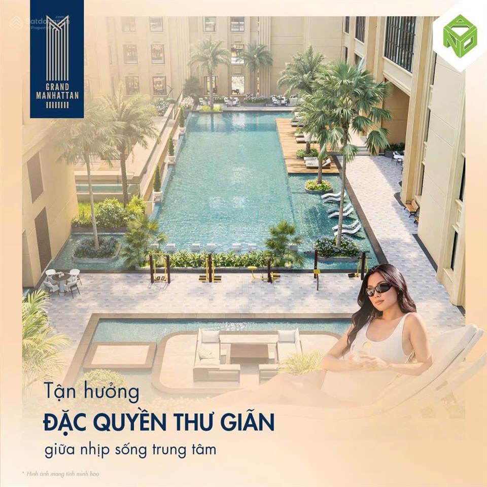 [siêu phẩm q1] the grand manhattan  nhận nhà 2026  giỏ ngoại giao giá tốt  chỗ đậu xe định danh