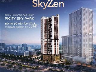 Bán căn hộ studio picity skyzen dt 36m2 giá tốt 2,150 tỷ miễn lãi 24 tháng