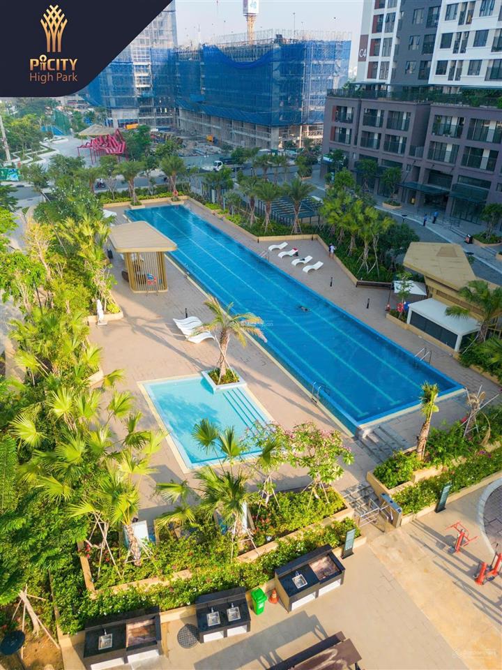 Hàng chuyển nhượng tại picity high park giá tốt căn 2pn 1wc 60m2, 2,9 tỷ full nội thất có sổ hồng