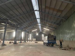 Cho thuê kho, nhà xưởng 3000m2 tại phường thuận giao, 160 triệu vnd