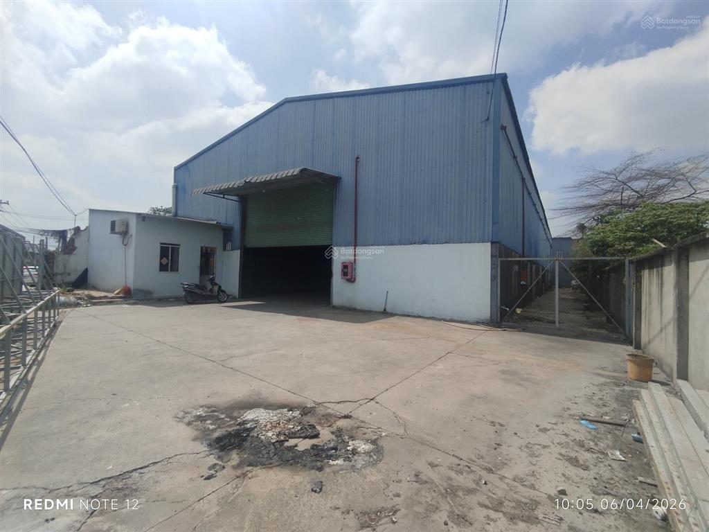Cho thuê kho, nhà xưởng 3000m2 tại phường thuận giao, 160 triệu vnd