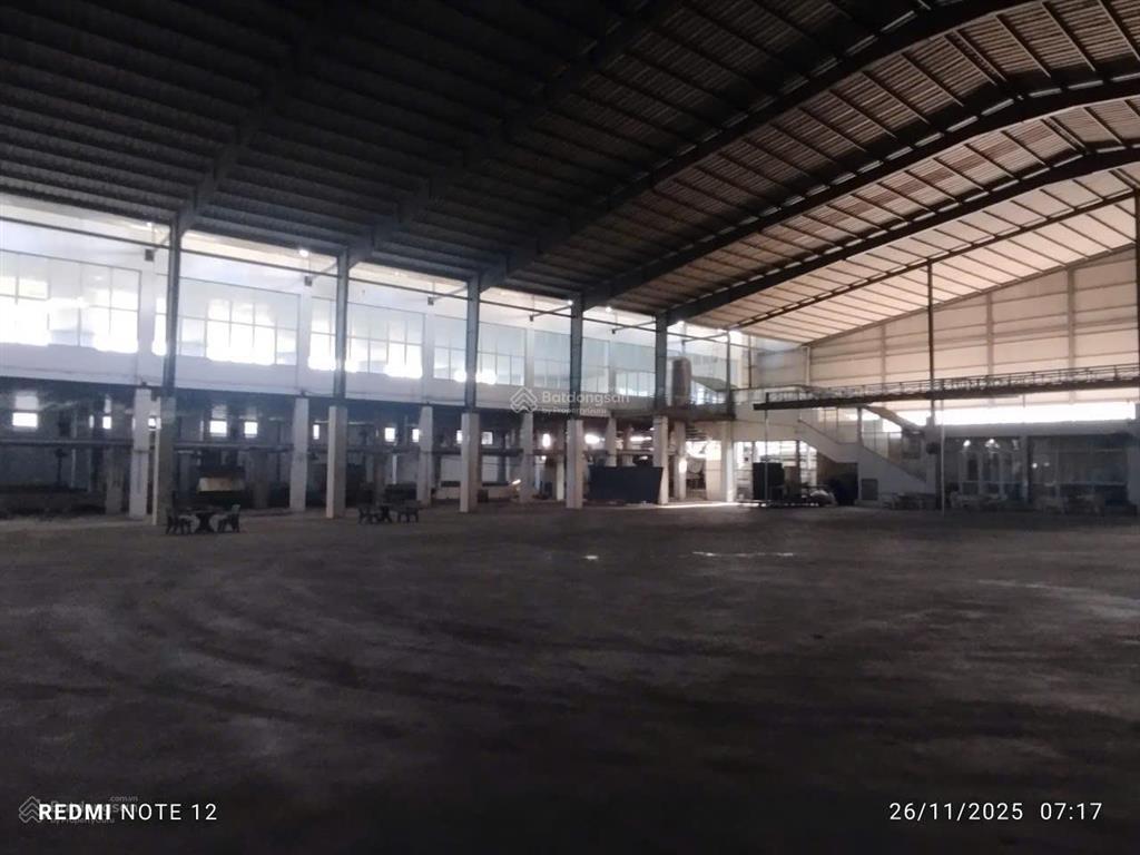Cho thuê kho, xưởng 4500m2 tại tân bình, dĩ an, bình dương, giá 90 triệu/th