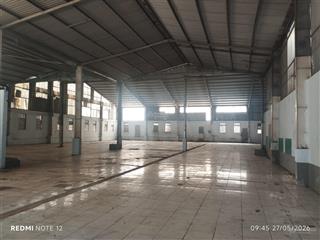 Cho thuê kho, nhà xưởng 2000m2, 80 triệu tại an phú, bình dương