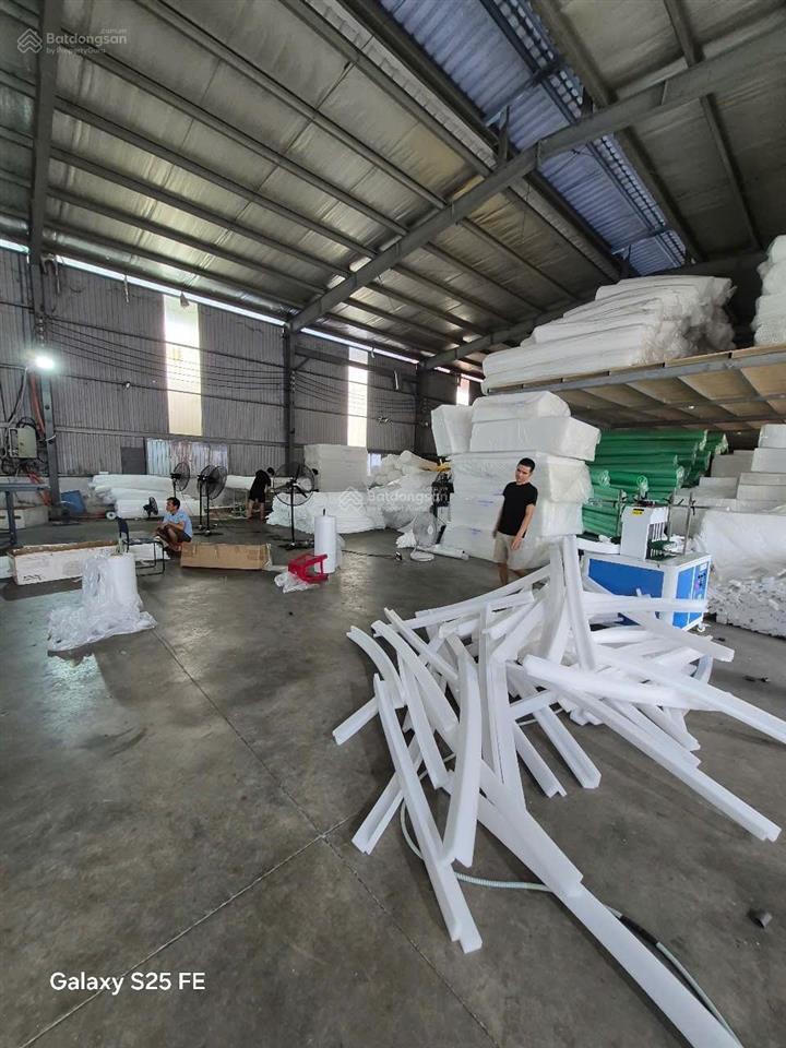 Cho thuê xưởng 1100m². pccc. giá 60tr/tháng