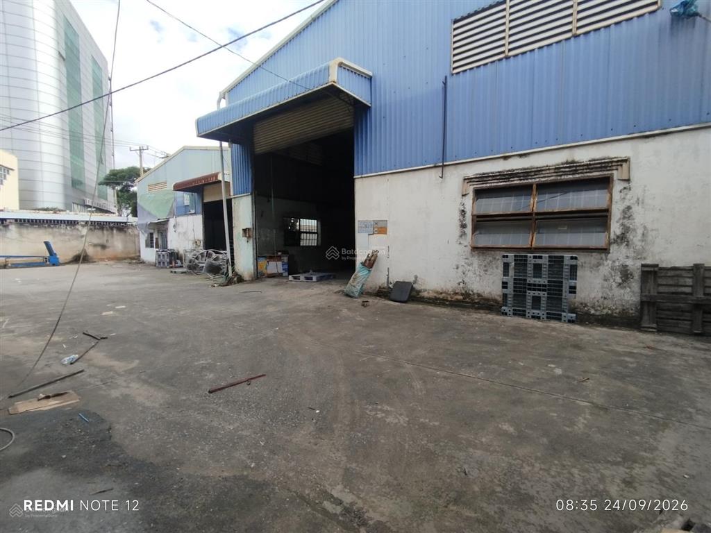 Cho thuê kho 800m2. thuận an. giá 35tr/tháng