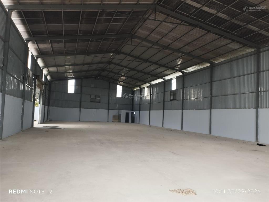 Cho thuê kho 800m2. thuận an. giá 35tr/tháng