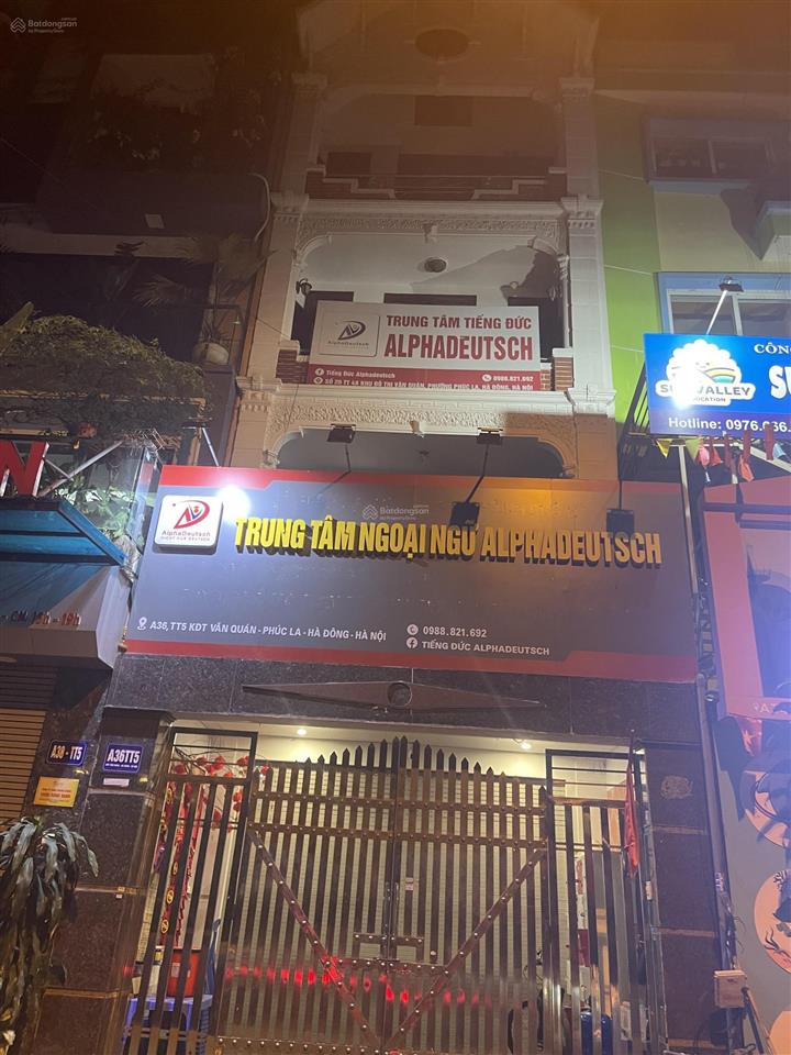 Cho thuê nhà liền kề a36tt5 khu đô thị văn quán hà đông. diện tích 85m*4 tầng