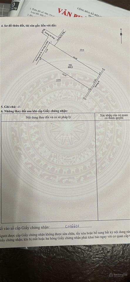 Chính chủ gửi cần bán lô đất vĩnh phú 38 vào 1/. ngang 13,6x44, đường xe tải 5 tấn, giá 20tr/1m2