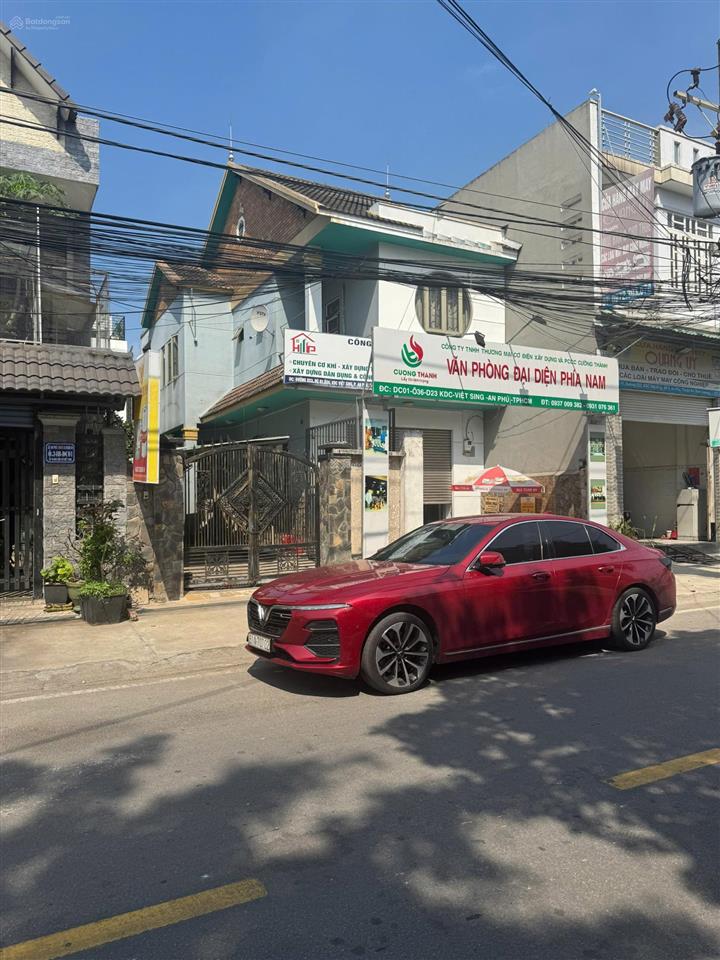 Biệt thự 300m2 kcn vsip i, mặt tiền d23 khu vietsing kinh doanh tốt đường 16m full tc, dt 10x30m