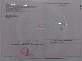 Bán nhà vĩnh phú dt 86m2 đường xe hơi thổ cư 100% ngang 5x17,5 sổ hồng riêng. giá 4 tỷ 100