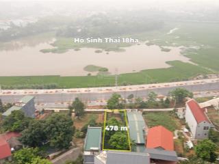 Đón đầu trục lê lợi thông xe  sở hữu ngay đất view hồ 18ha cực hiếm