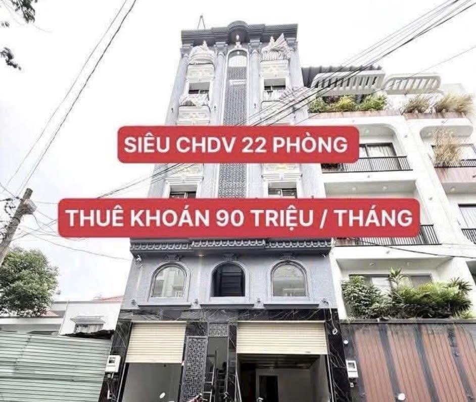 Bán chdv mới dòng tiền ổn định 90 triệu/tháng 7tầng có hầm 22pn 24wc full nt phạm văn chiêu p9 gv