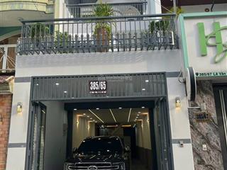 Bán nhà mặt tiền hẻm 385 lê văn thọ p9 gò vấp 3tầng 4pn 5wc 4x20m hẻm 6m oto né nhau thoải mái