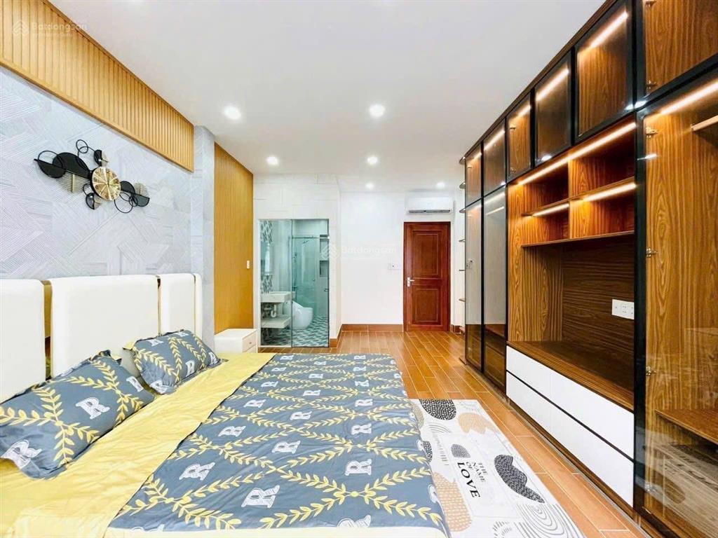 Bán nhà hxh 5m thông khu bàn cờ 439 nguyễn văn khối p8, 3tầng 3pn 4wc full nội thất, gara xe hơi