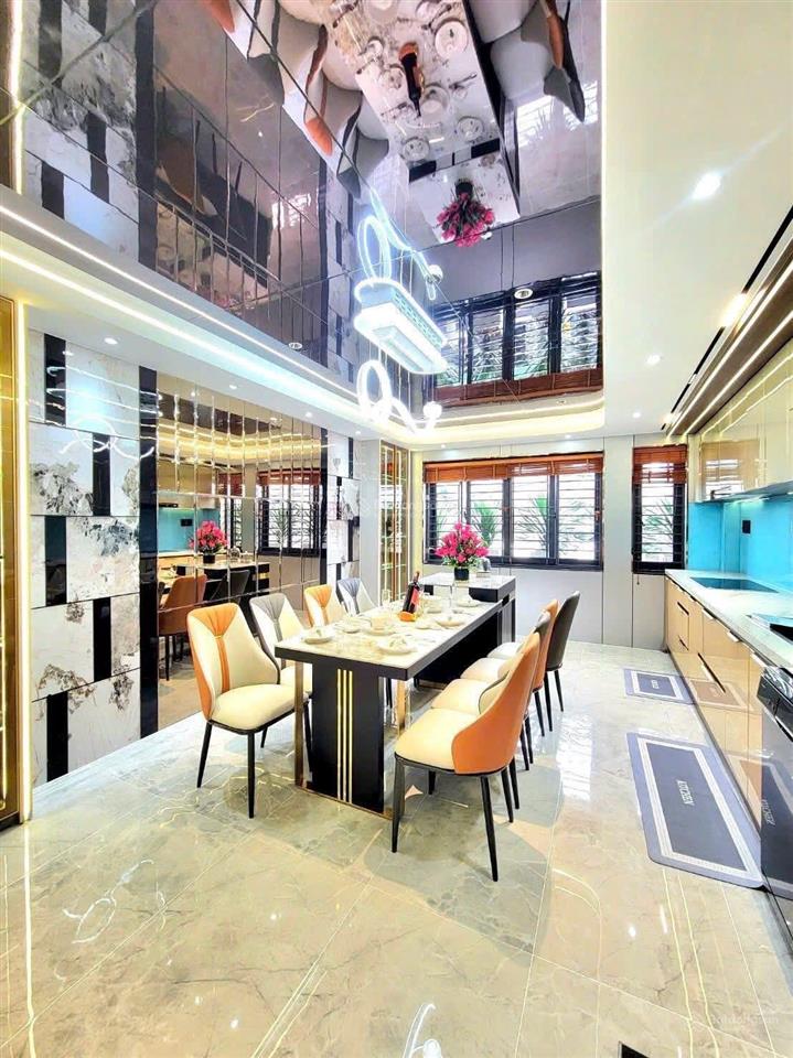 Bán nhà mới full nội thất thang máy đường 6m thông 4x23m 4tầng 6pn 8wc lê đức thọ p16 gò vấp