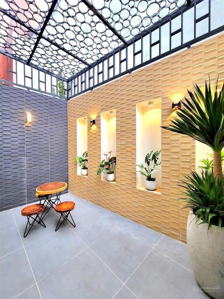 Bán nhà mới full nội thất thang máy đường 6m thông 4x23m 4tầng 6pn 8wc lê đức thọ p16 gò vấp