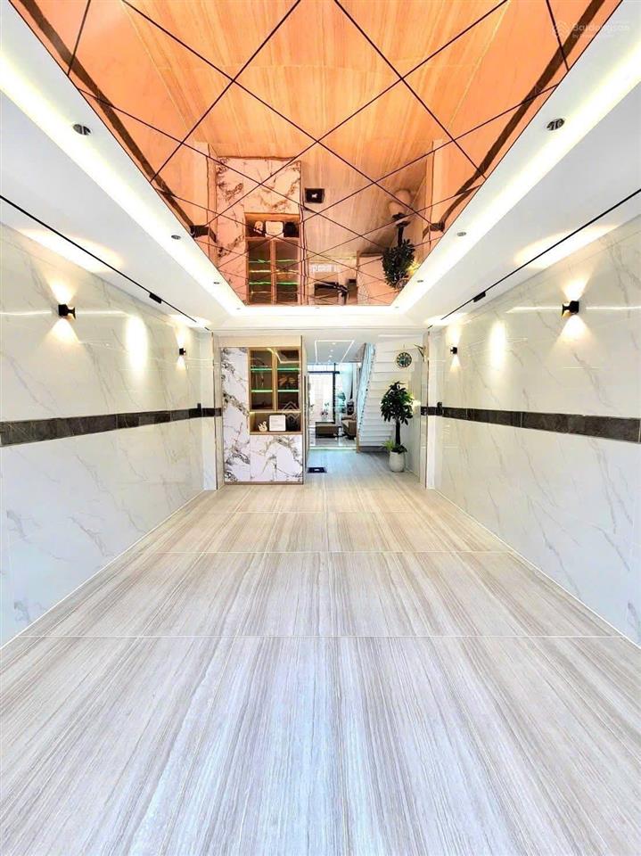 Bán nhà mới full nội thất thang máy đường 6m thông 4x23m 4tầng 6pn 8wc lê đức thọ p16 gò vấp