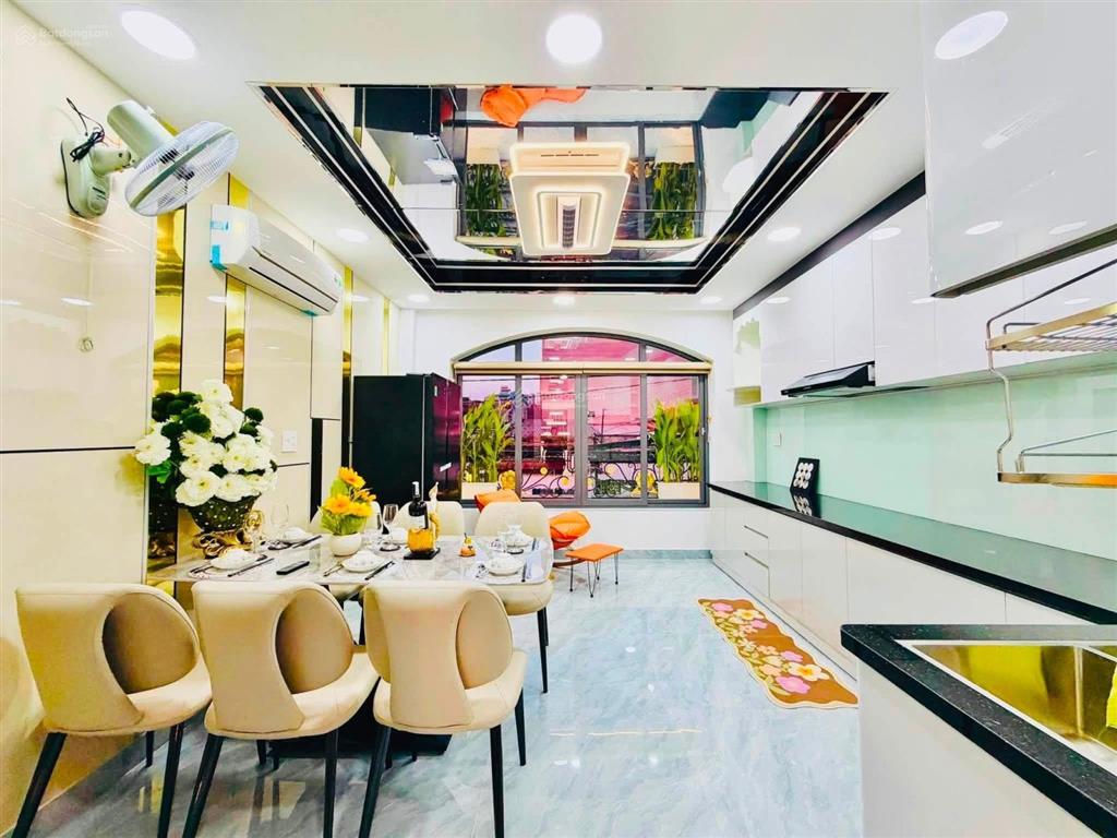Bán nhà hxh 5 tầng có thang máy 450kg full nội thất 4x20m phan huy ích p12 gò vấp