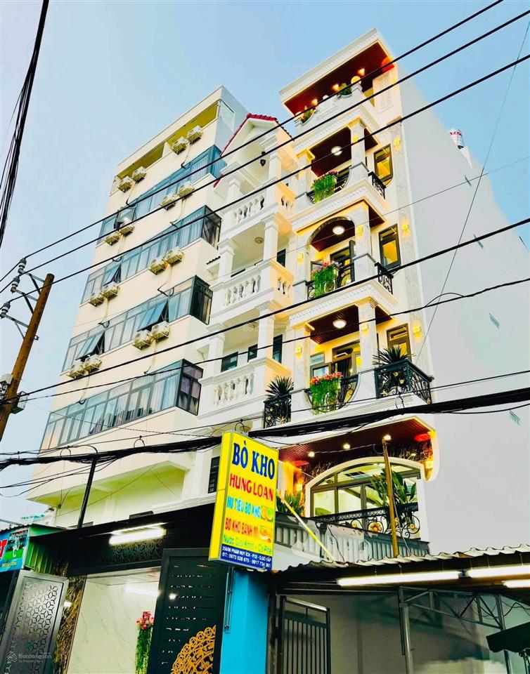 Bán nhà hxh 5 tầng có thang máy 450kg full nội thất 4x20m phan huy ích p12 gò vấp