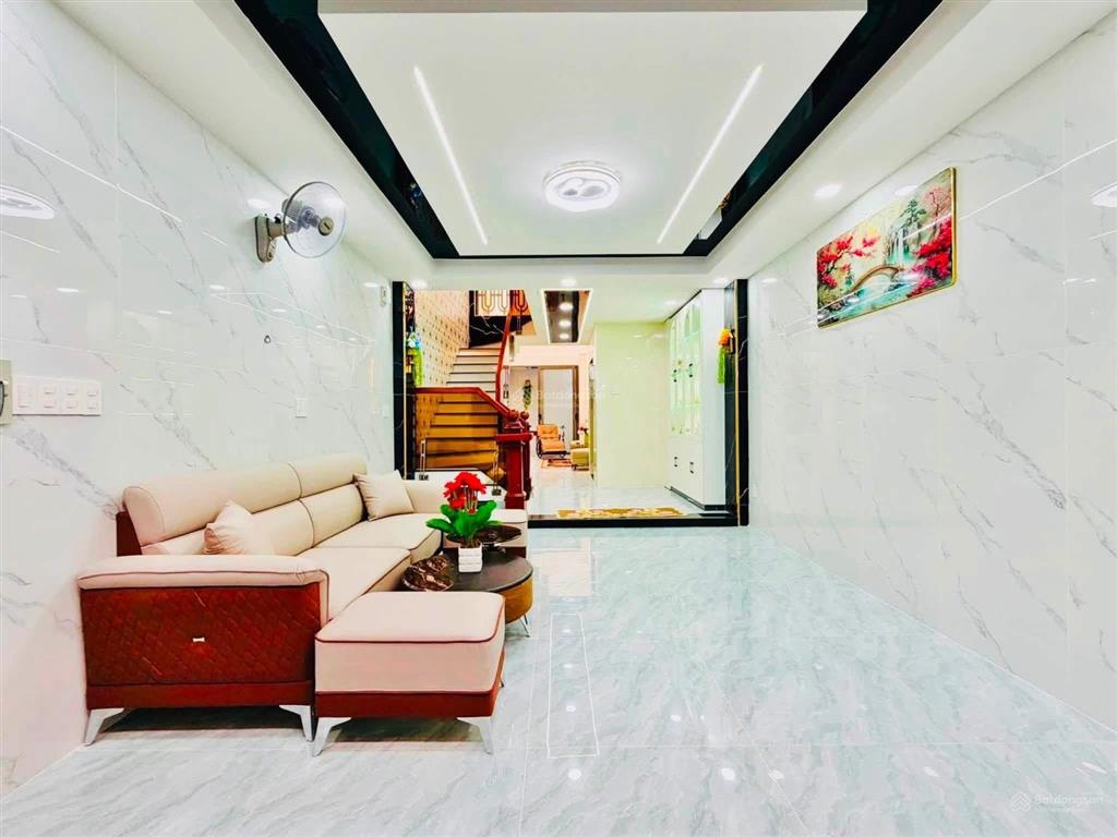 Bán nhà hxh 5 tầng có thang máy 450kg full nội thất 4x20m phan huy ích p12 gò vấp