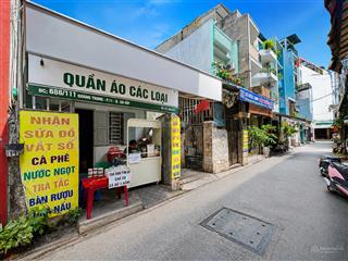 Bán nhanh nhà cấp 4 ngang lớn 8,2m hẻm 5m thông quang trung hiếm có