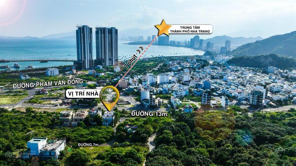 Cho thuê biệt thự 3 tầng view trực diện biển nha trang. 25 triệu/tháng