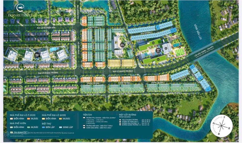Nhà phố eco retreat chỉ 5,9 tỷ. thanh toán 10% đến khi nhận nhà. ngân hàng hỗ trợ vay 24 tháng