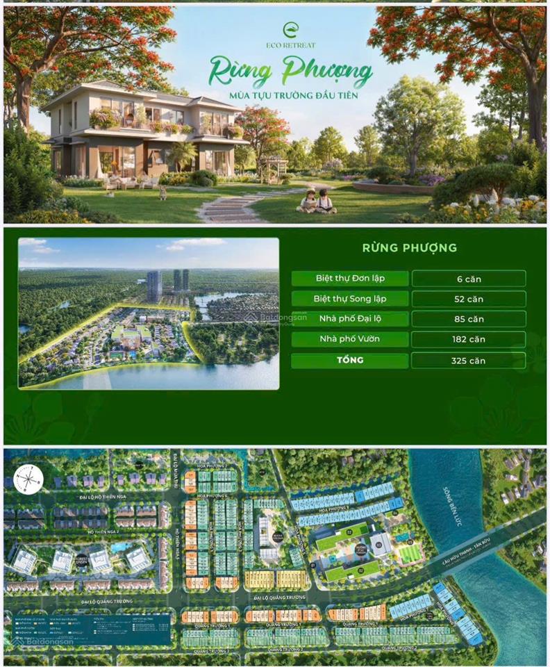 Nhà phố eco retreat chỉ 5,9 tỷ. thanh toán 10% đến khi nhận nhà. ngân hàng hỗ trợ vay 24 tháng