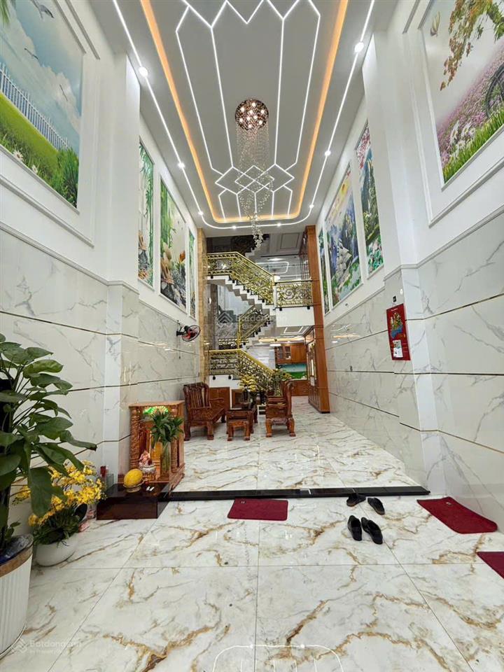 Bán nhà 4 tầng hẻm ô tô thông lê văn quới, tặng nội thất cao cấp, chỉ 7.2 tỷ
