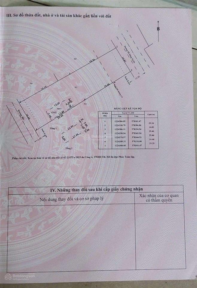 Bán biệt thự đã hoàn công, mặt tiền đường đỗ đăng tuyển, xã an nhơn tây 15x58m=925m2, giá 13,5 tỷ